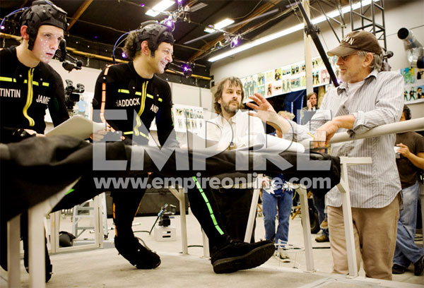 rodaje de las aventuras de tintin el secreto del unicornio