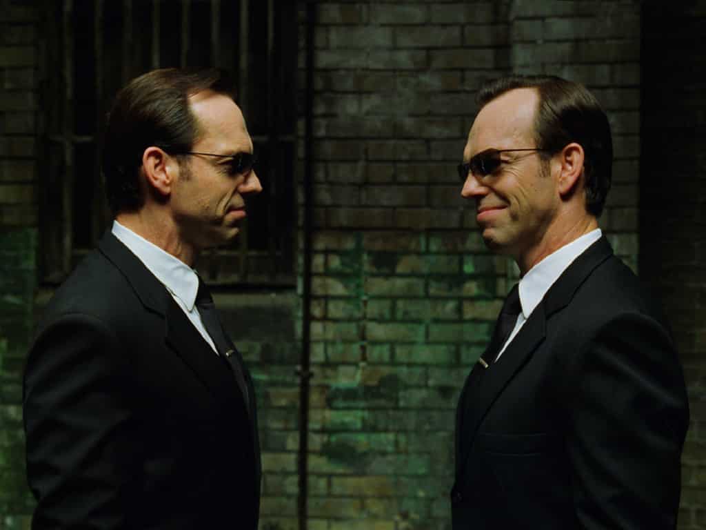 hugo weaving en matrix