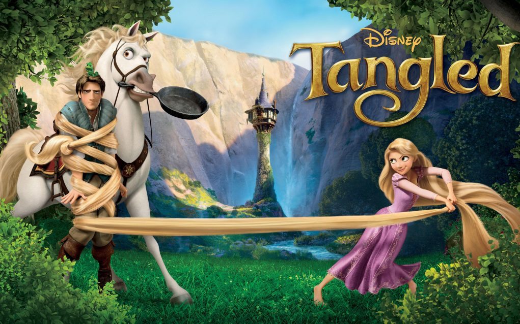 teaser tráiler de tangled -enredados