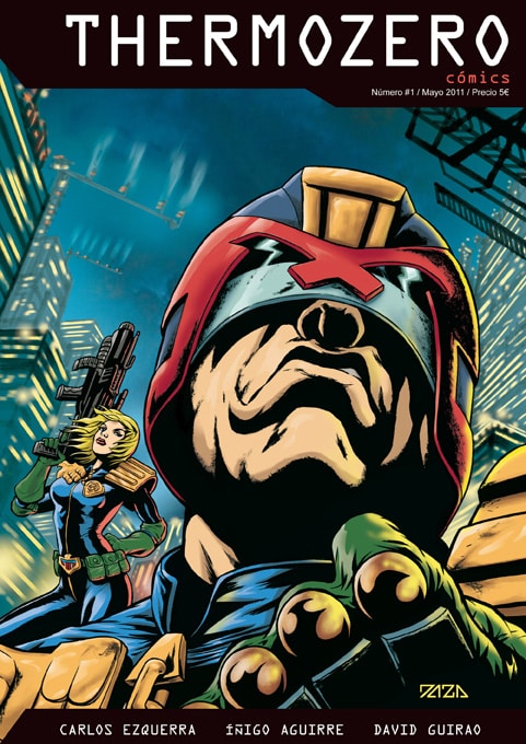 portada de david daza para el fanzine thermozero n1
