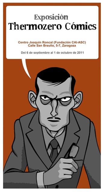 exposición thermozero cómics en zaragoza