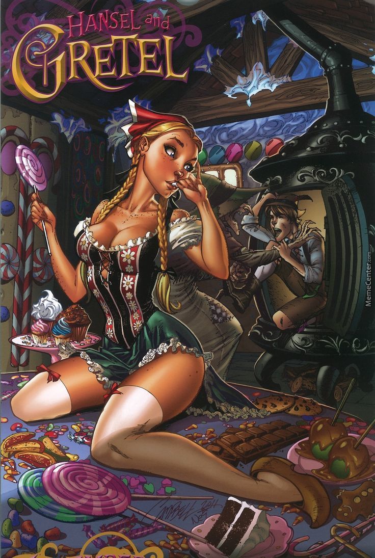 hansel y gretel. princesas disney j. scott campbell