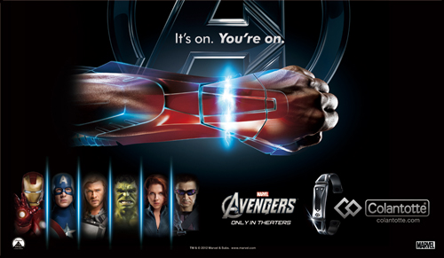 avengers pulsera vengadores