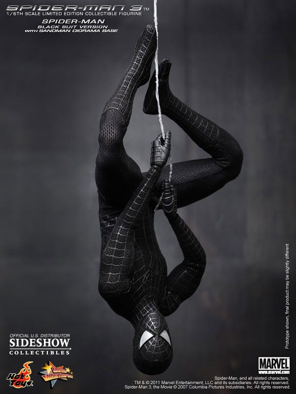 spider-man black