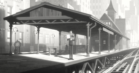el cortometraje animado paperman de disney se estrenará con ¡rompe ralph!