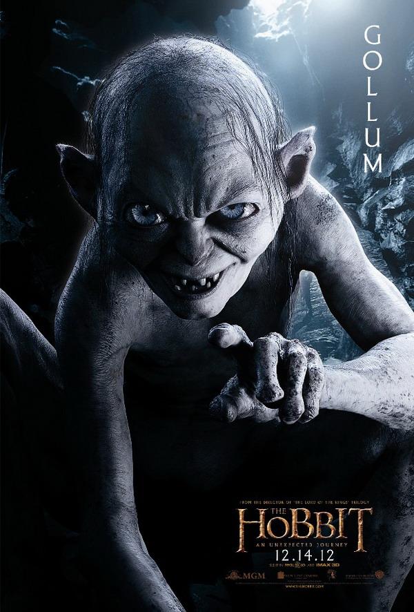 gollum en el hobbit