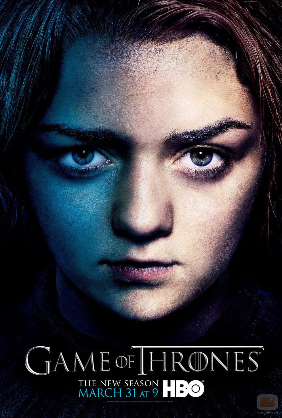 arya-stark-poster-promocional-tercera-temporada-juego-de-tronos