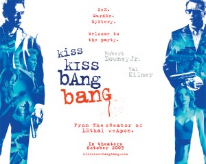 cartel de 'kiss kiss bang bang'