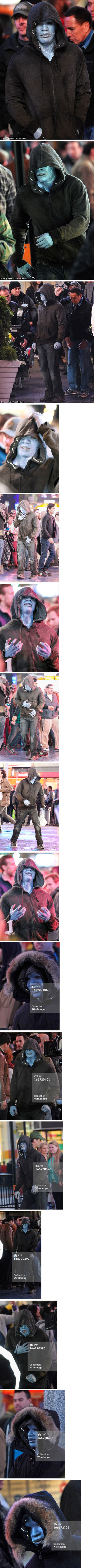 electro en el rodaje de the amazing spider-man 2