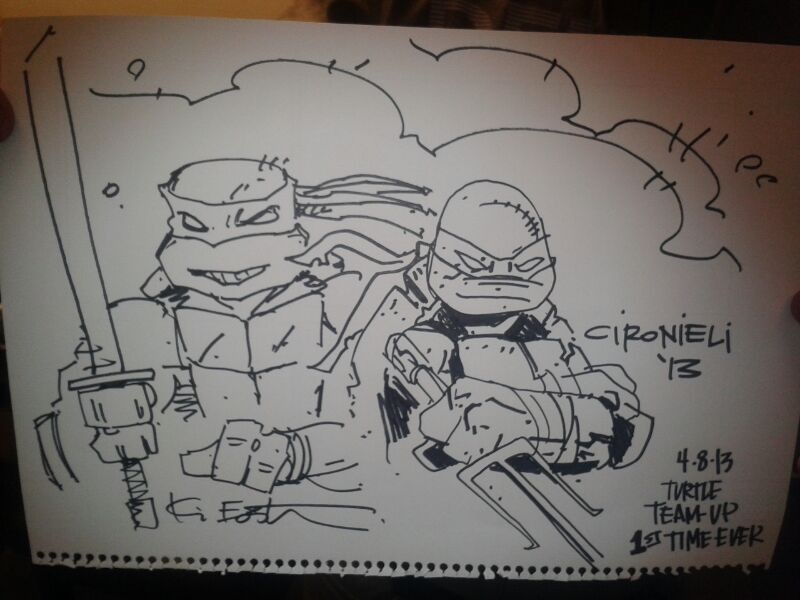 entrevista a kevin eastman, creador de las tortugas ninja