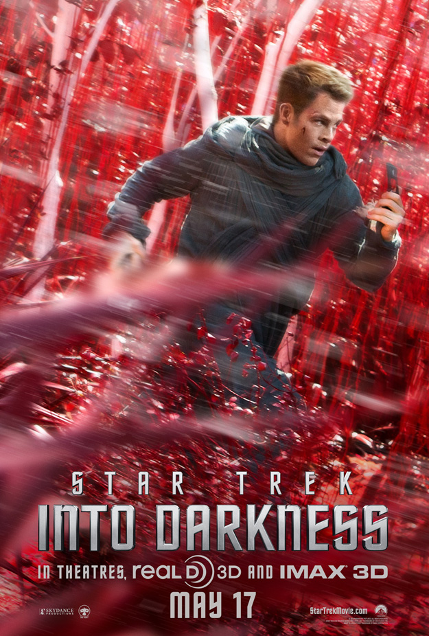 nuevo poster con chris pine en star trek: en la oscuridad