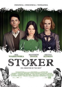 cartel español de 'stoker'