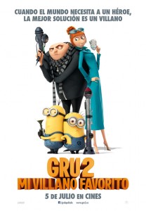 cartel español de 'gru 2. mi villano favorito'