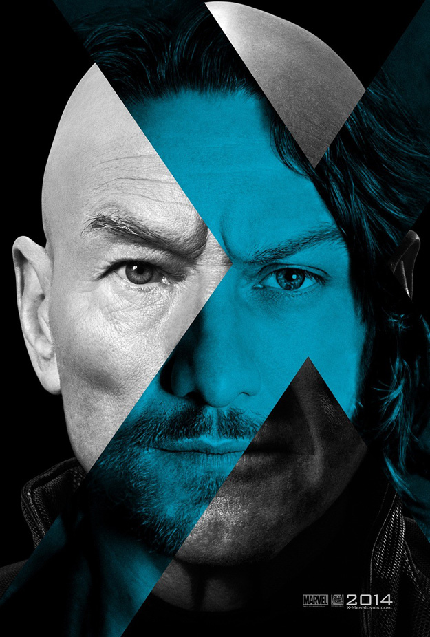 poster de charles xavier de x-men: días del pasado futuro pasado