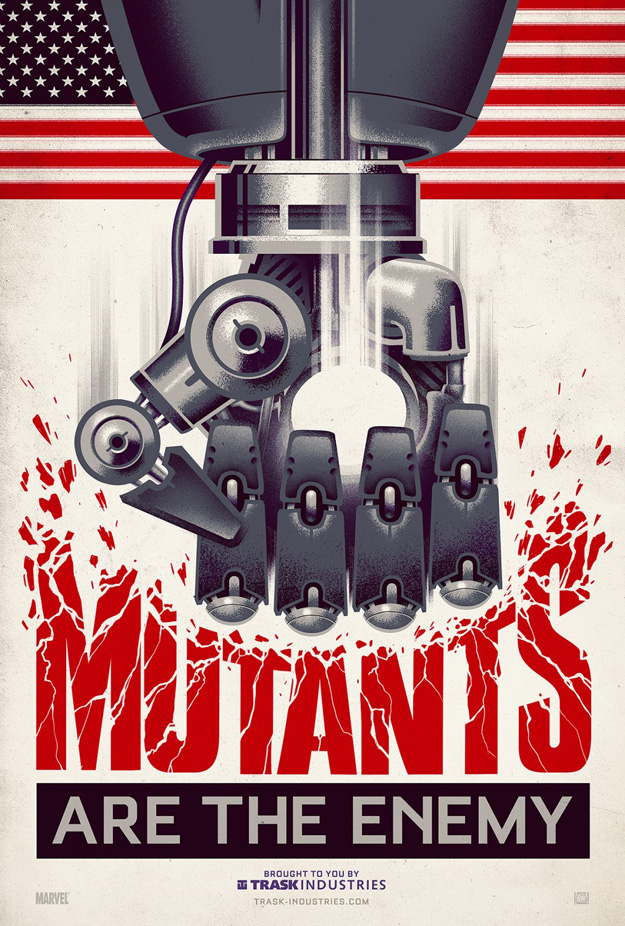 poster viral de x-men: días del pasado futuro pasado