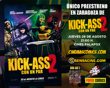 preestreno en zaragoza de kick-ass 2