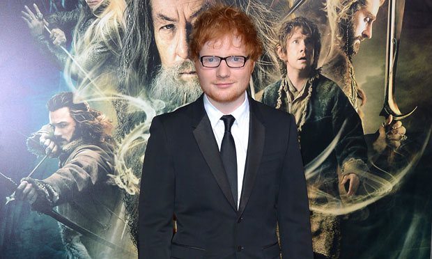 ed sheeran el hobbit: la desolación de smaug