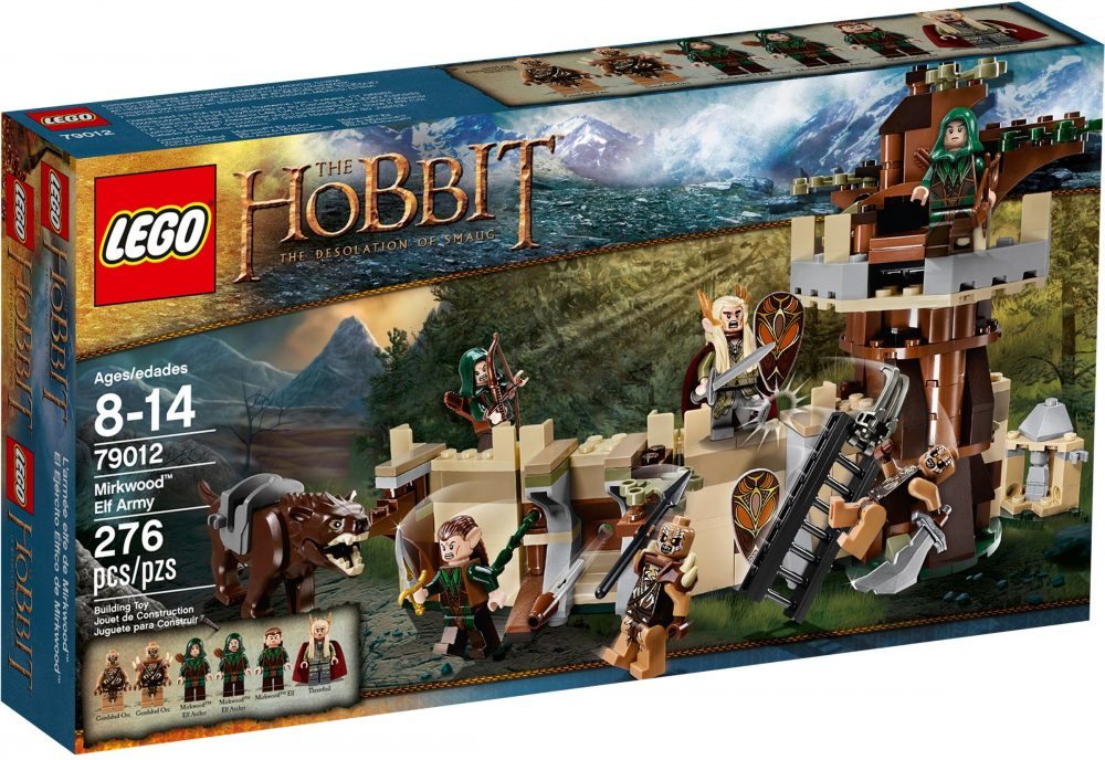 lego the hobbit: el ejército élfico de mirkwood