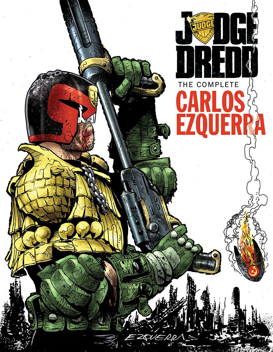 portada juez dredd, carlos ezquerra