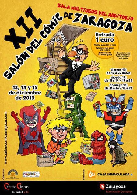 xii edición del salón del cómic de zaragoza