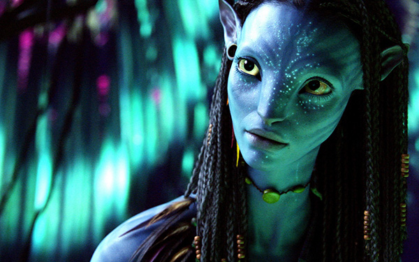 zoe saldana en avatar