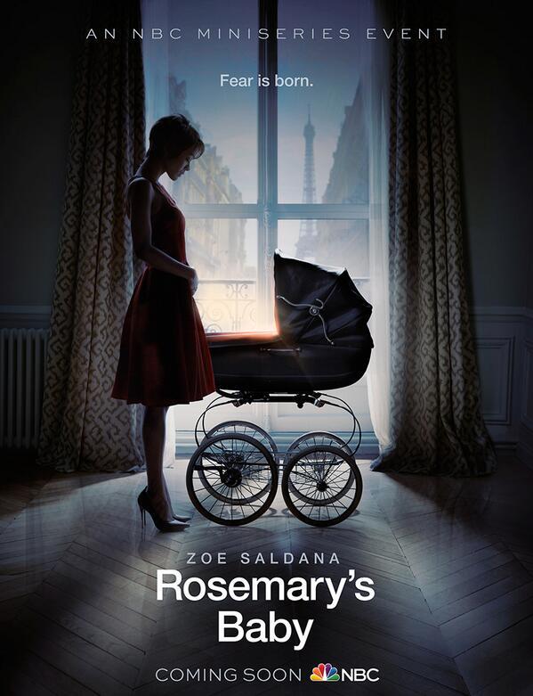 poster de la nueva adaptación de la novela de terror, rosemary's baby (la semilla del diablo)