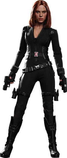 figura black widow  the winter soldier hot toys