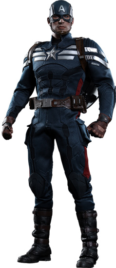 figura captain america s.t.e.a.l.t.h. hot toys