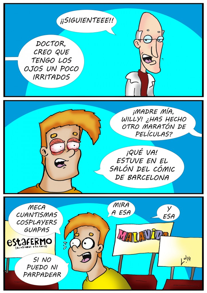 willy, extra de cine y friki