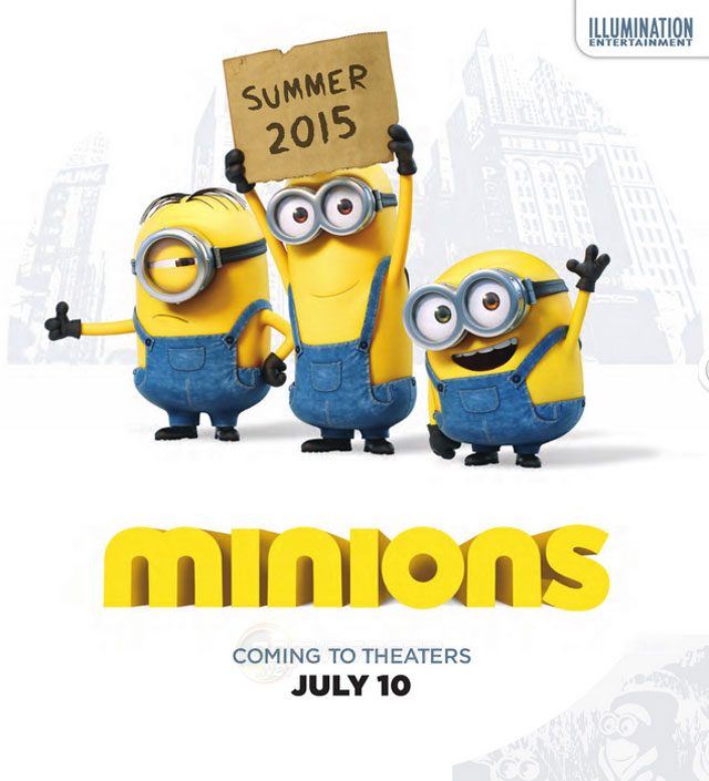 los minions llegaran en 2015