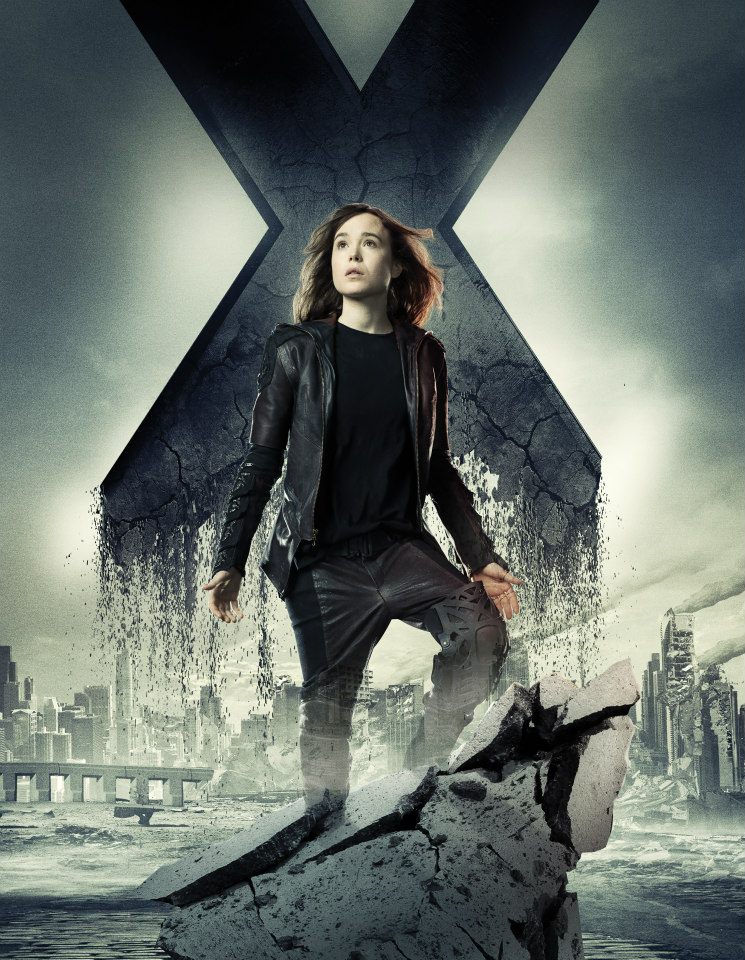 ellen page poster de x-men: días del futuro pasado
