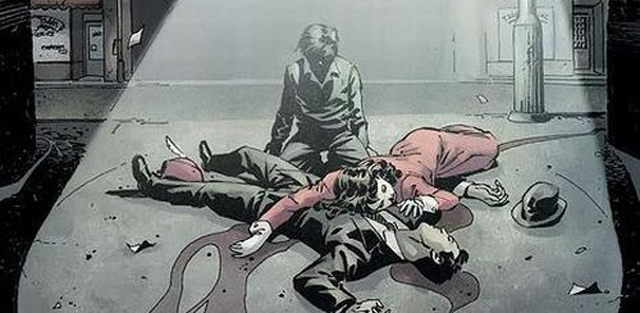 la muerte de los padres de batman