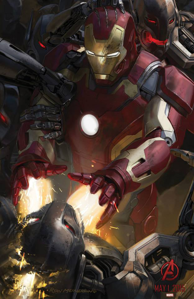 iron man en los vengadores: la era de ultron