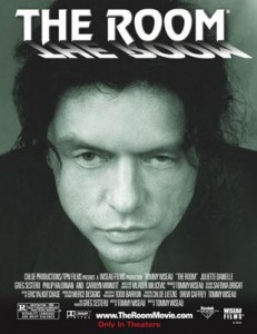 póster de la delirante 'the room', con tommy wiseau
