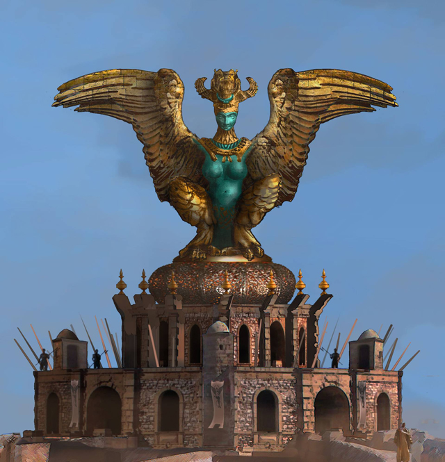 concept art de juego de tronos