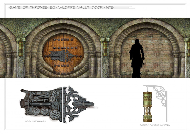 concept art de juego de tronos