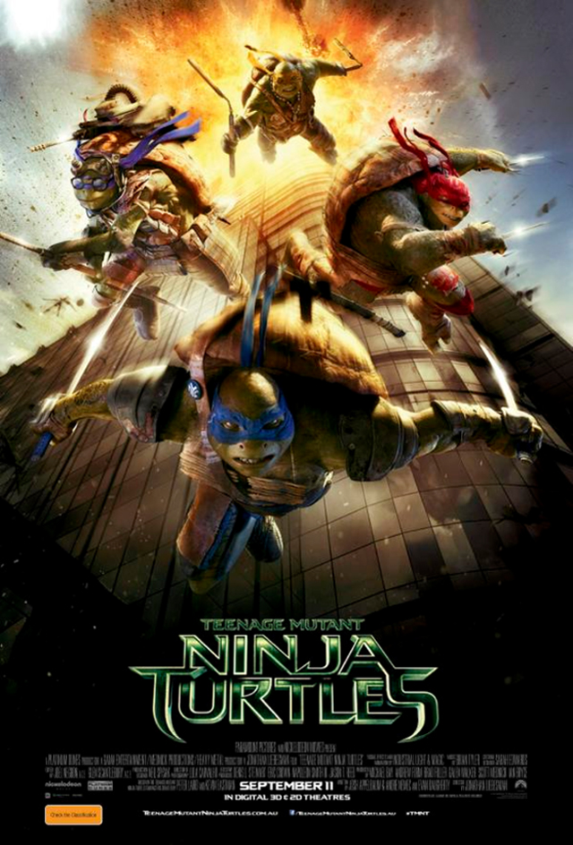 póster polémico de ninja turtles
