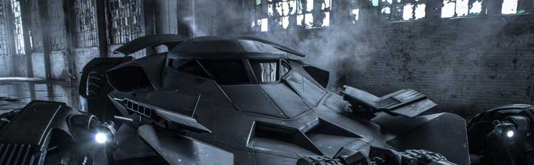 batmóvil de batman v superman: dawn of justice