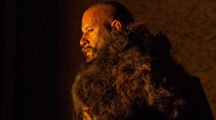 primera imagen de vin diesel en la película the last witch hunter