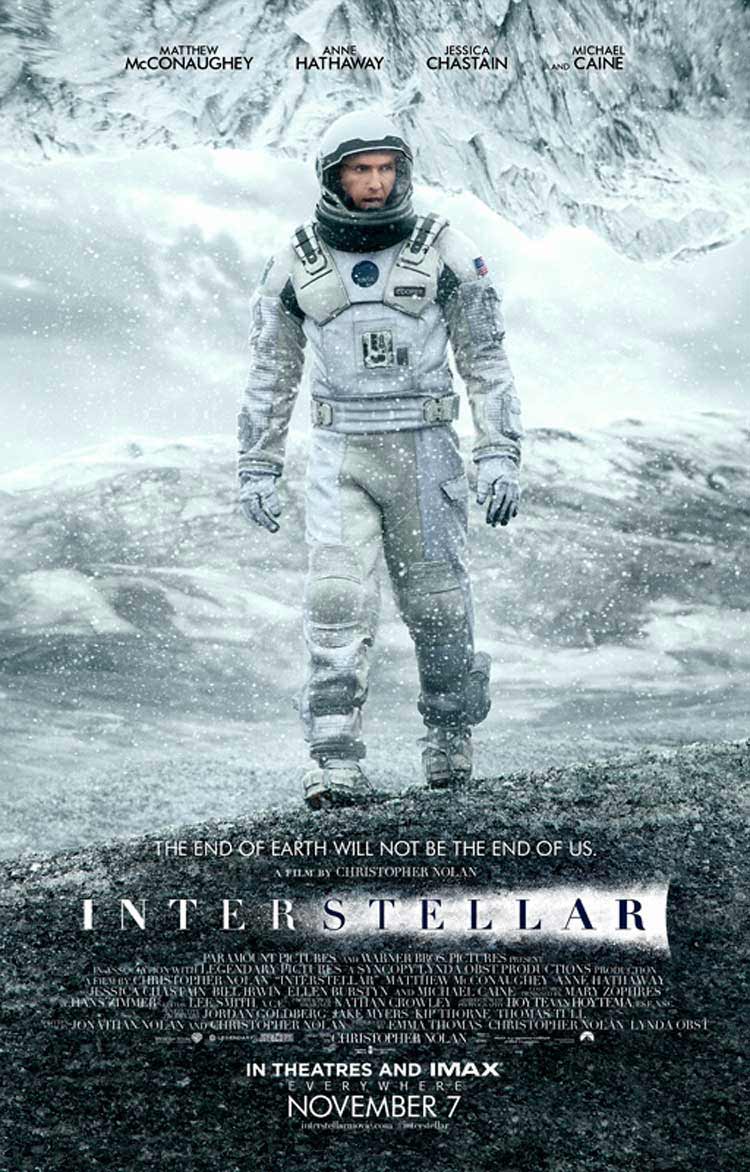 nuevo póster de interstellar de christopher nolan estrenos de cine