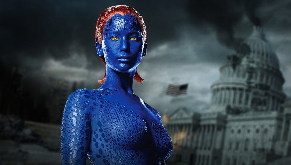 x-men: días del futuro pasado: así se transforma jennifer lawrence en mística