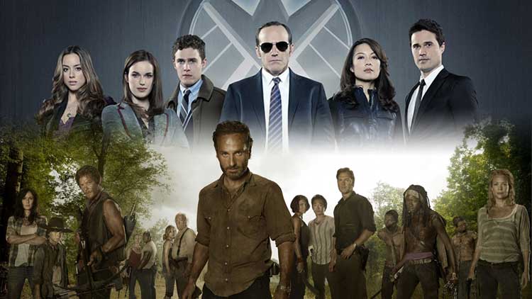fecha de estreno en españa de the walking dead 5 y agentes de s.h.i.e.l.d. 2