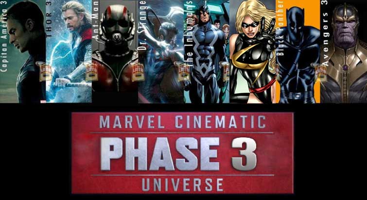 marvel studios fase 3