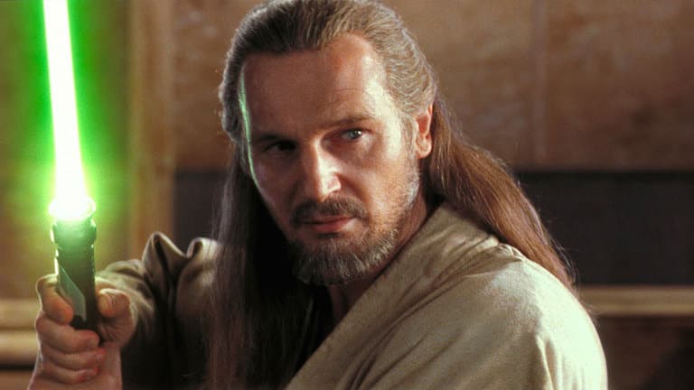 qui-gon jinn en star wars: la amenaza fantasma