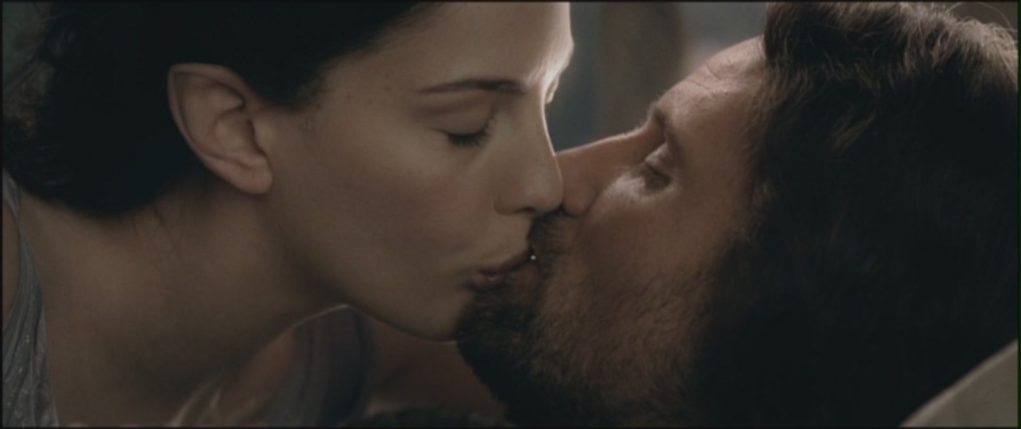 fotograma de el señor de los anillos. las dos torres