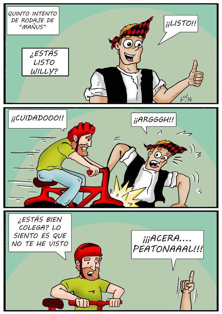 tira 085 de 'willy, extra de cine y friki', de luis orús