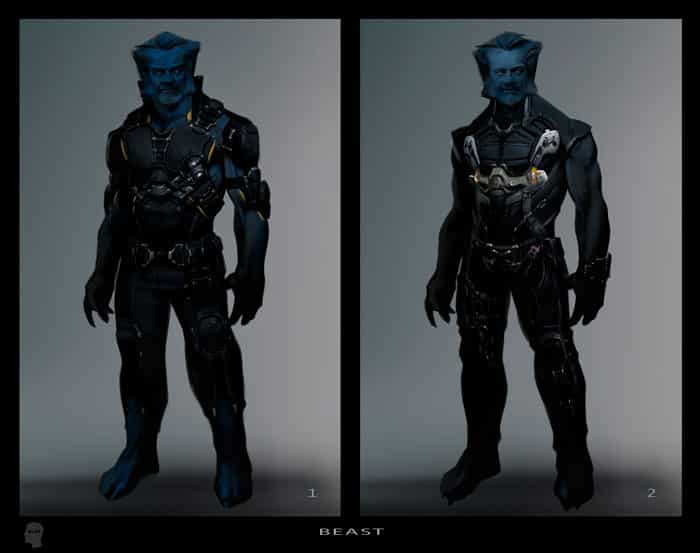 concept art x-men: días del futuro pasado