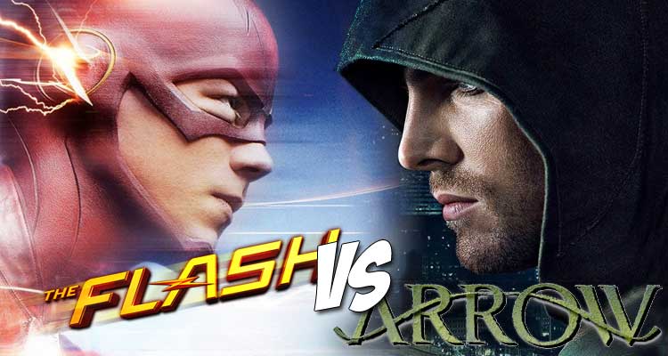 flash vs arrow en el nuevo tráiler de las series de televisión