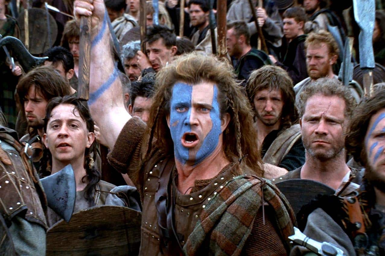 10 películas históricas imprescindibles - braveheart