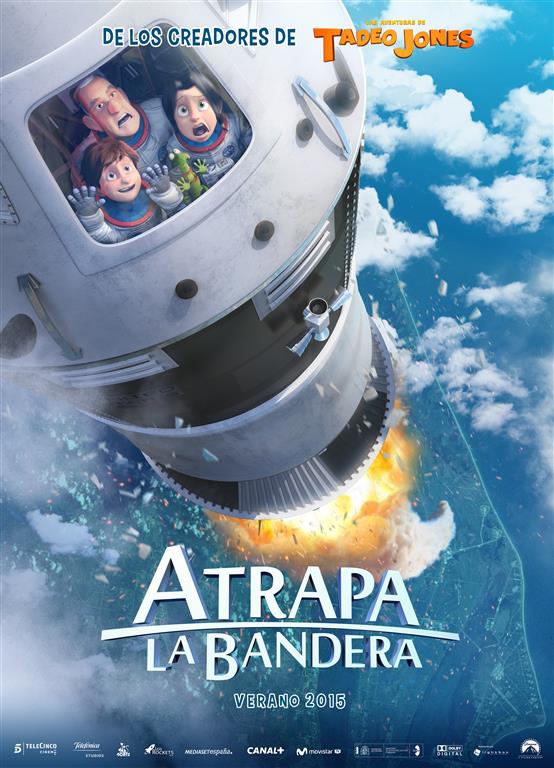 teaser poster de atrapa la bandera